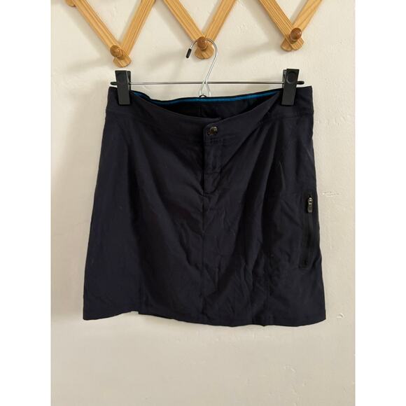 Columbia Skort Women's 6 Black Outdoor Mini Omini-Shield Advanced Repellency - Picture 1 of 7